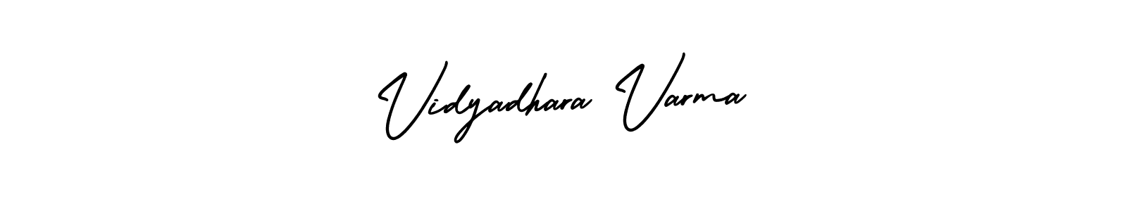 Design your own signature with our free online signature maker. With this signature software, you can create a handwritten (AmerikaSignatureDemo-Regular) signature for name Vidyadhara Varma. Vidyadhara Varma signature style 3 images and pictures png