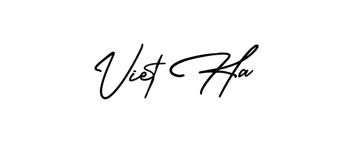 Once you've used our free online signature maker to create your best signature AmerikaSignatureDemo-Regular style, it's time to enjoy all of the benefits that Viet Ha name signing documents. Viet Ha signature style 3 images and pictures png