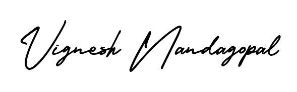 Here are the top professional signature styles for the name Vignesh Nandagopal. These are the best autograph styles you can use for your name. Vignesh Nandagopal signature style 3 images and pictures png
