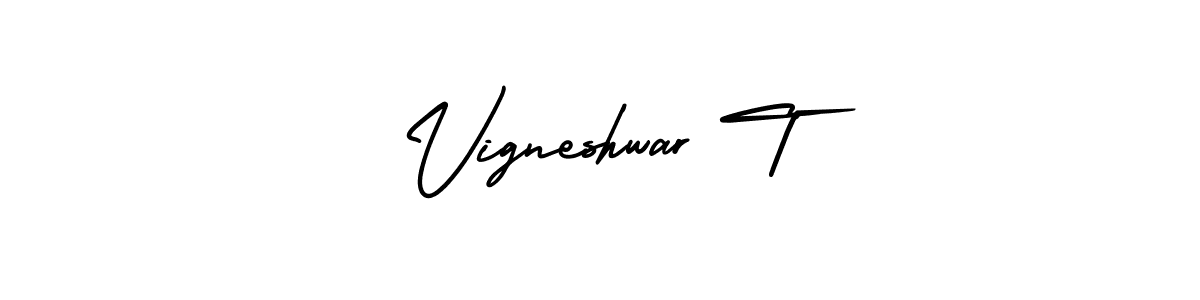 Also we have Vigneshwar T name is the best signature style. Create professional handwritten signature collection using AmerikaSignatureDemo-Regular autograph style. Vigneshwar T signature style 3 images and pictures png