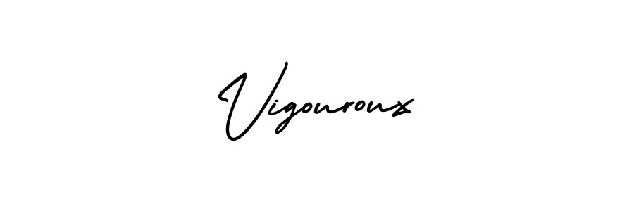 How to Draw Vigouroux signature style? AmerikaSignatureDemo-Regular is a latest design signature styles for name Vigouroux. Vigouroux signature style 3 images and pictures png