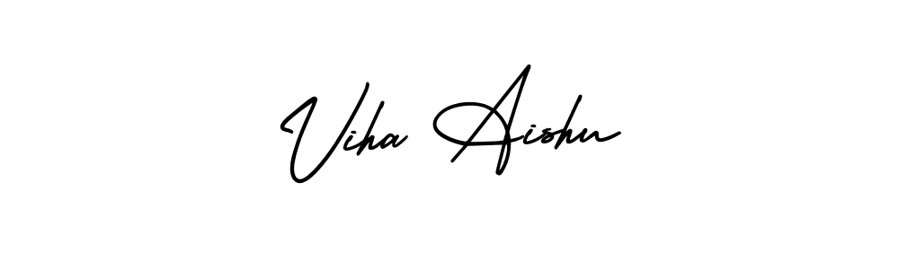 Here are the top 10 professional signature styles for the name Viha Aishu. These are the best autograph styles you can use for your name. Viha Aishu signature style 3 images and pictures png