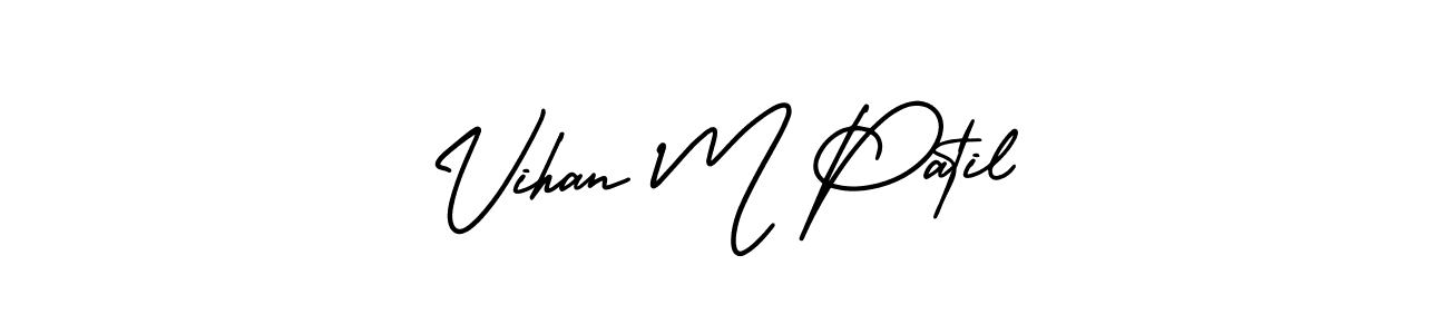Once you've used our free online signature maker to create your best signature AmerikaSignatureDemo-Regular style, it's time to enjoy all of the benefits that Vihan M Patil name signing documents. Vihan M Patil signature style 3 images and pictures png