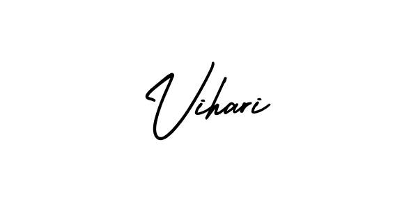 Best and Professional Signature Style for Vihari. AmerikaSignatureDemo-Regular Best Signature Style Collection. Vihari signature style 3 images and pictures png