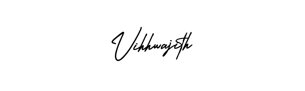 Similarly AmerikaSignatureDemo-Regular is the best handwritten signature design. Signature creator online .You can use it as an online autograph creator for name Vihhwajith. Vihhwajith signature style 3 images and pictures png