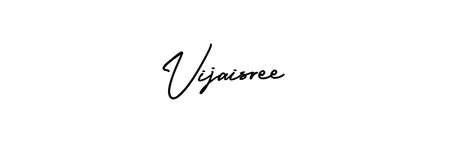 How to Draw Vijaisree signature style? AmerikaSignatureDemo-Regular is a latest design signature styles for name Vijaisree. Vijaisree signature style 3 images and pictures png