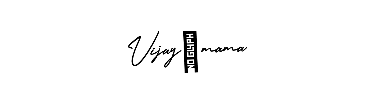 Make a beautiful signature design for name Vijay❤mama. With this signature (AmerikaSignatureDemo-Regular) style, you can create a handwritten signature for free. Vijay❤mama signature style 3 images and pictures png