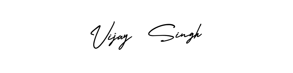 Create a beautiful signature design for name Vijay  Singh. With this signature (AmerikaSignatureDemo-Regular) fonts, you can make a handwritten signature for free. Vijay  Singh signature style 3 images and pictures png