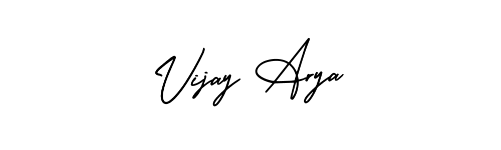 Also You can easily find your signature by using the search form. We will create Vijay Arya name handwritten signature images for you free of cost using AmerikaSignatureDemo-Regular sign style. Vijay Arya signature style 3 images and pictures png