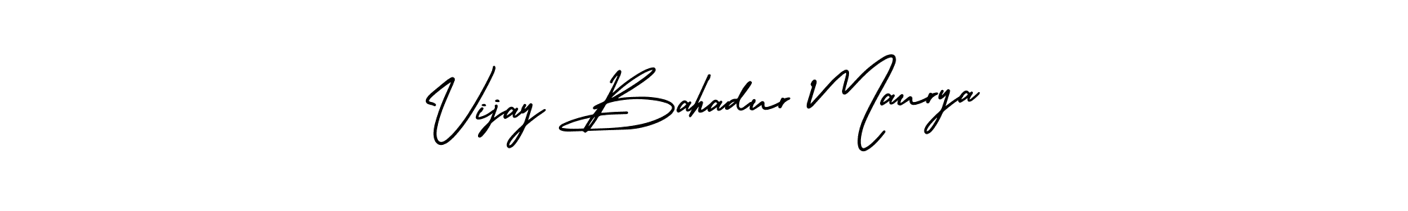 Also we have Vijay Bahadur Maurya name is the best signature style. Create professional handwritten signature collection using AmerikaSignatureDemo-Regular autograph style. Vijay Bahadur Maurya signature style 3 images and pictures png