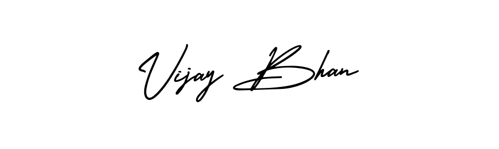 Also we have Vijay Bhan name is the best signature style. Create professional handwritten signature collection using AmerikaSignatureDemo-Regular autograph style. Vijay Bhan signature style 3 images and pictures png