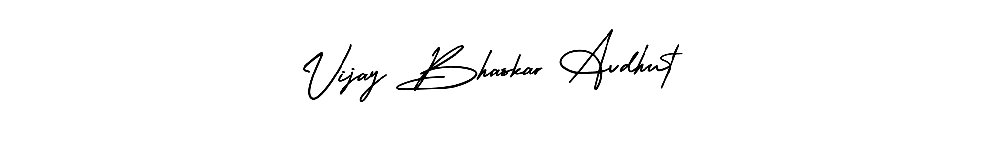 AmerikaSignatureDemo-Regular is a professional signature style that is perfect for those who want to add a touch of class to their signature. It is also a great choice for those who want to make their signature more unique. Get Vijay Bhaskar Avdhut name to fancy signature for free. Vijay Bhaskar Avdhut signature style 3 images and pictures png