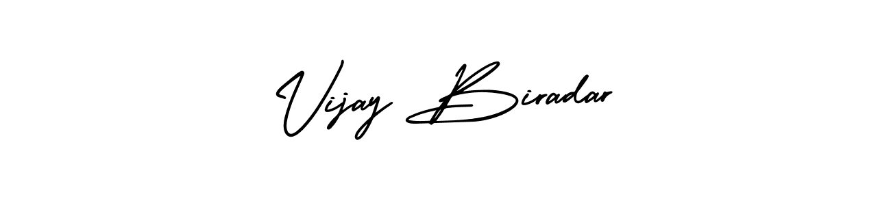 The best way (AmerikaSignatureDemo-Regular) to make a short signature is to pick only two or three words in your name. The name Vijay Biradar include a total of six letters. For converting this name. Vijay Biradar signature style 3 images and pictures png