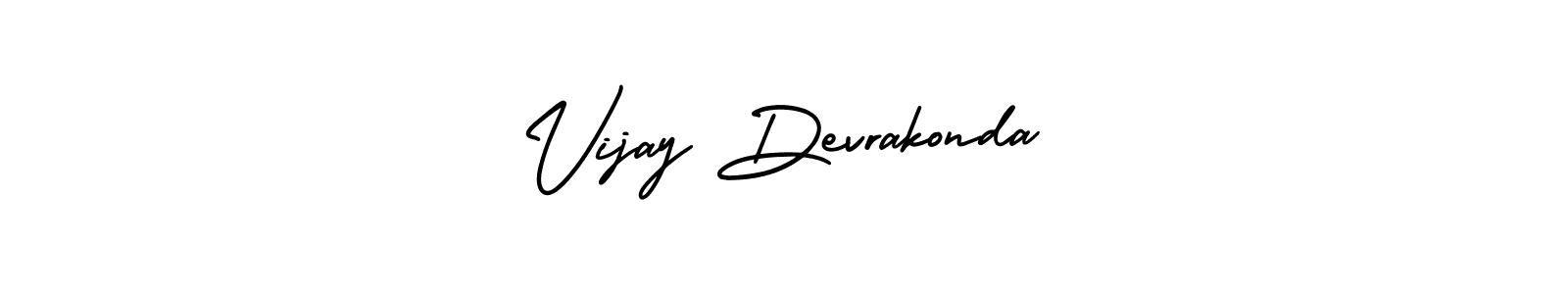 How to Draw Vijay Devrakonda signature style? AmerikaSignatureDemo-Regular is a latest design signature styles for name Vijay Devrakonda. Vijay Devrakonda signature style 3 images and pictures png