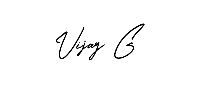 Also we have Vijay G name is the best signature style. Create professional handwritten signature collection using AmerikaSignatureDemo-Regular autograph style. Vijay G signature style 3 images and pictures png