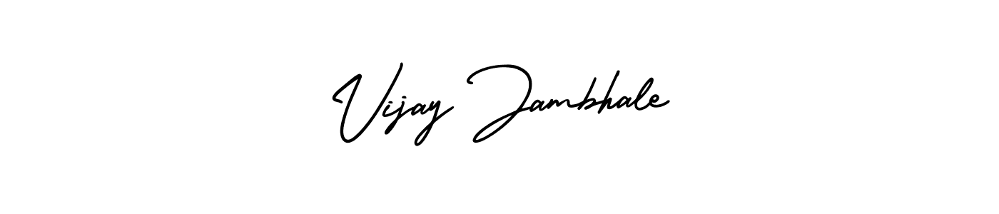 It looks lik you need a new signature style for name Vijay Jambhale. Design unique handwritten (AmerikaSignatureDemo-Regular) signature with our free signature maker in just a few clicks. Vijay Jambhale signature style 3 images and pictures png