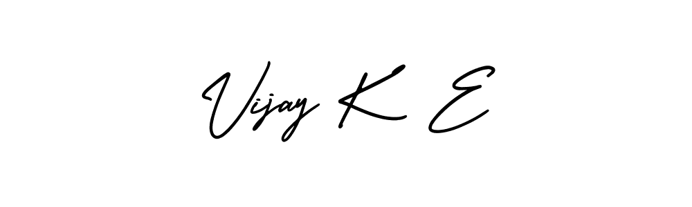 Best and Professional Signature Style for Vijay K  E. AmerikaSignatureDemo-Regular Best Signature Style Collection. Vijay K  E signature style 3 images and pictures png
