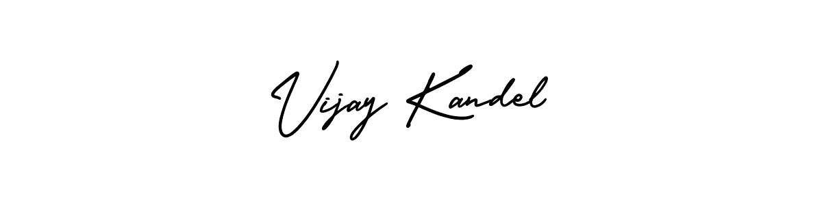 Design your own signature with our free online signature maker. With this signature software, you can create a handwritten (AmerikaSignatureDemo-Regular) signature for name Vijay Kandel. Vijay Kandel signature style 3 images and pictures png