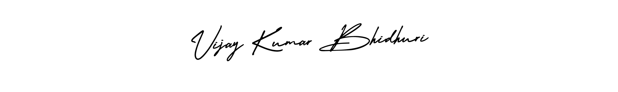 Also You can easily find your signature by using the search form. We will create Vijay Kumar Bhidhuri name handwritten signature images for you free of cost using AmerikaSignatureDemo-Regular sign style. Vijay Kumar Bhidhuri signature style 3 images and pictures png