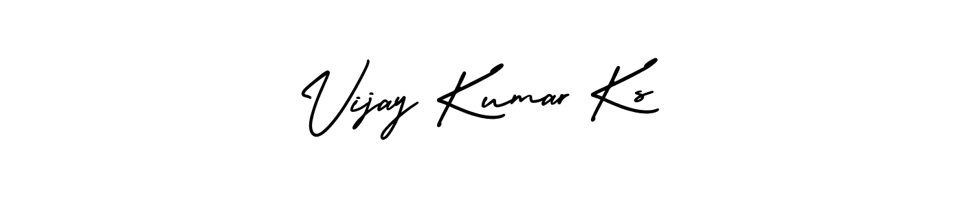 This is the best signature style for the Vijay Kumar Ks name. Also you like these signature font (AmerikaSignatureDemo-Regular). Mix name signature. Vijay Kumar Ks signature style 3 images and pictures png