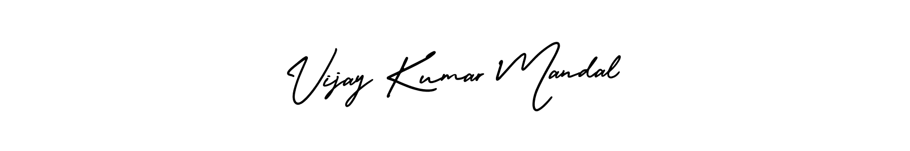 AmerikaSignatureDemo-Regular is a professional signature style that is perfect for those who want to add a touch of class to their signature. It is also a great choice for those who want to make their signature more unique. Get Vijay Kumar Mandal name to fancy signature for free. Vijay Kumar Mandal signature style 3 images and pictures png