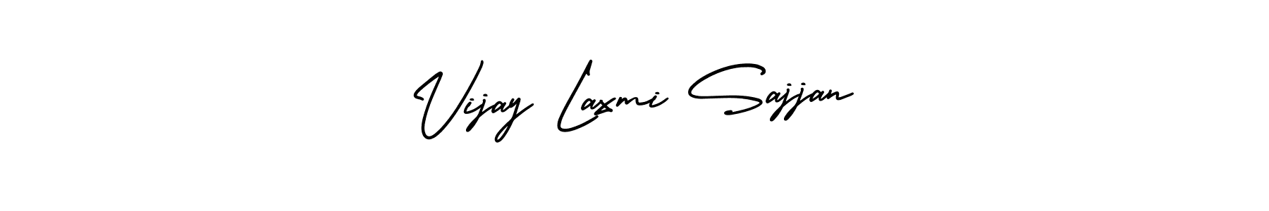 The best way (AmerikaSignatureDemo-Regular) to make a short signature is to pick only two or three words in your name. The name Vijay Laxmi Sajjan include a total of six letters. For converting this name. Vijay Laxmi Sajjan signature style 3 images and pictures png