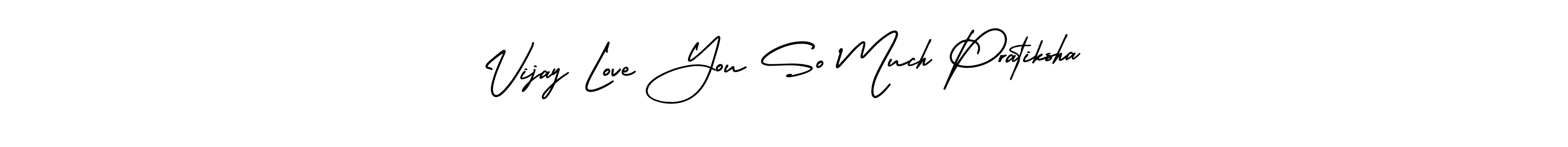 You can use this online signature creator to create a handwritten signature for the name Vijay Love You So Much Pratiksha. This is the best online autograph maker. Vijay Love You So Much Pratiksha signature style 3 images and pictures png