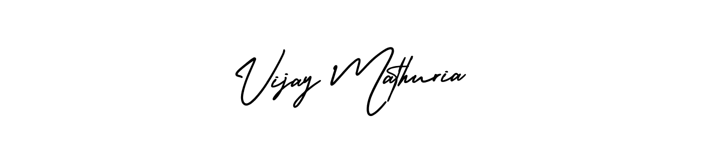 How to Draw Vijay Mathuria signature style? AmerikaSignatureDemo-Regular is a latest design signature styles for name Vijay Mathuria. Vijay Mathuria signature style 3 images and pictures png