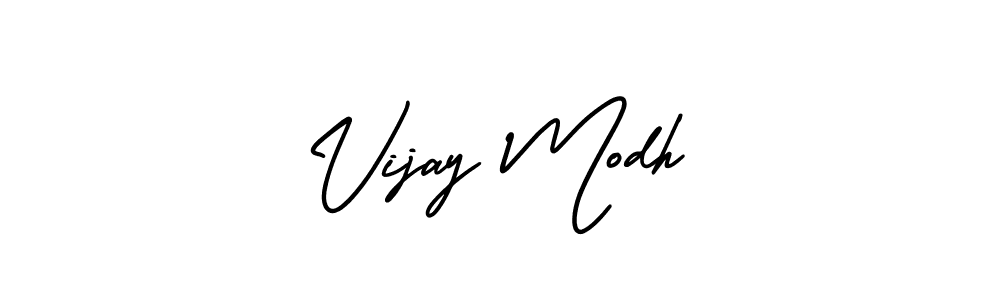 Also we have Vijay Modh name is the best signature style. Create professional handwritten signature collection using AmerikaSignatureDemo-Regular autograph style. Vijay Modh signature style 3 images and pictures png