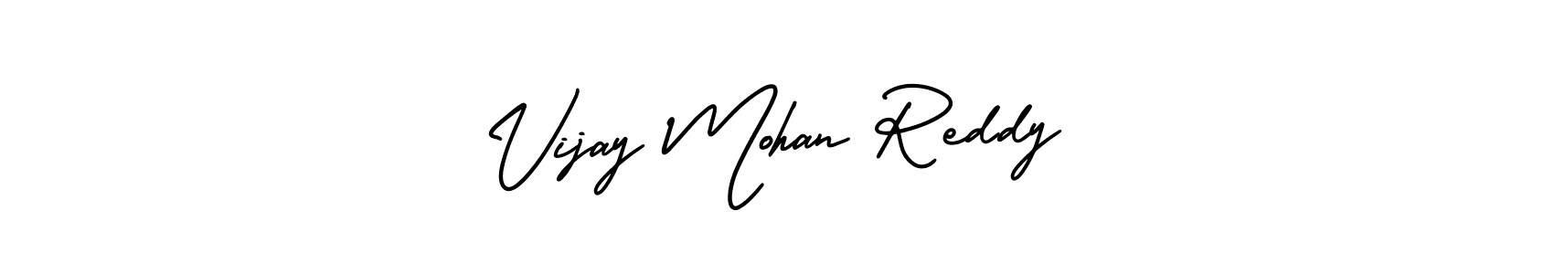 Make a beautiful signature design for name Vijay Mohan Reddy. Use this online signature maker to create a handwritten signature for free. Vijay Mohan Reddy signature style 3 images and pictures png