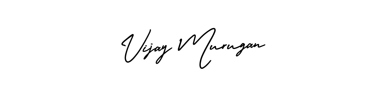 The best way (AmerikaSignatureDemo-Regular) to make a short signature is to pick only two or three words in your name. The name Vijay Murugan include a total of six letters. For converting this name. Vijay Murugan signature style 3 images and pictures png