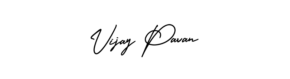 The best way (AmerikaSignatureDemo-Regular) to make a short signature is to pick only two or three words in your name. The name Vijay Pavan include a total of six letters. For converting this name. Vijay Pavan signature style 3 images and pictures png