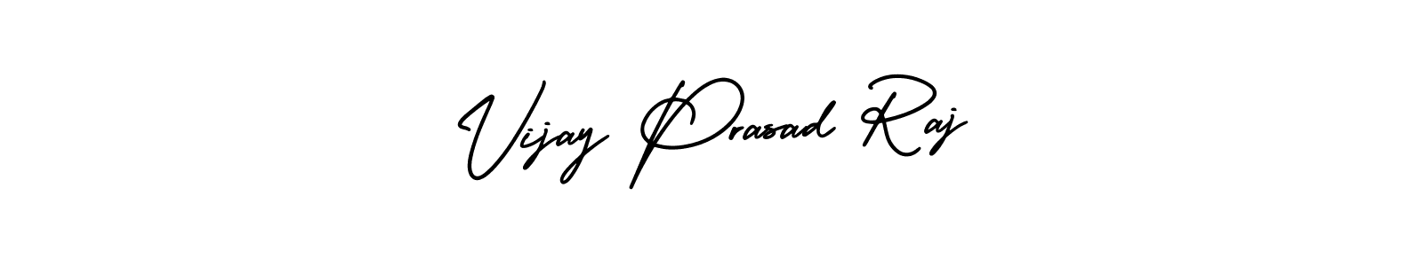 How to make Vijay Prasad Raj signature? AmerikaSignatureDemo-Regular is a professional autograph style. Create handwritten signature for Vijay Prasad Raj name. Vijay Prasad Raj signature style 3 images and pictures png