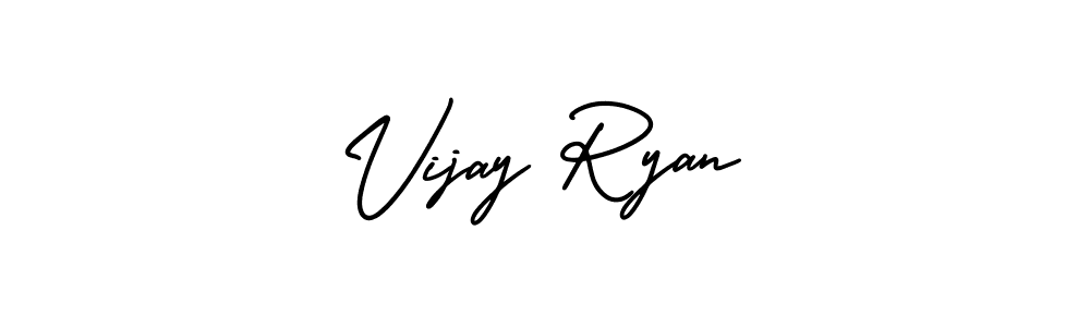 Similarly AmerikaSignatureDemo-Regular is the best handwritten signature design. Signature creator online .You can use it as an online autograph creator for name Vijay Ryan. Vijay Ryan signature style 3 images and pictures png