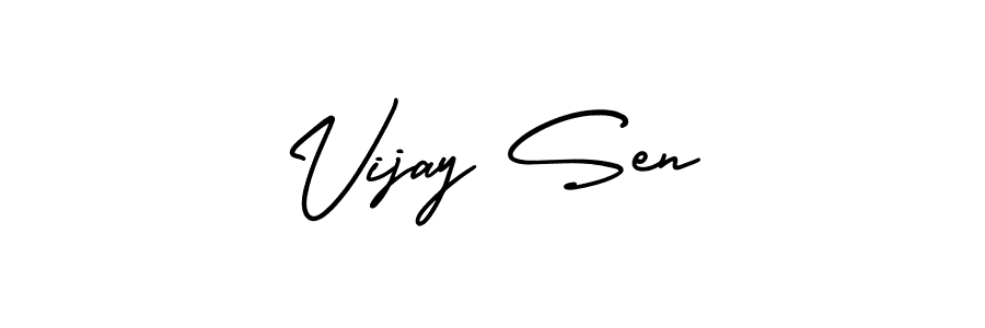 Best and Professional Signature Style for Vijay Sen. AmerikaSignatureDemo-Regular Best Signature Style Collection. Vijay Sen signature style 3 images and pictures png