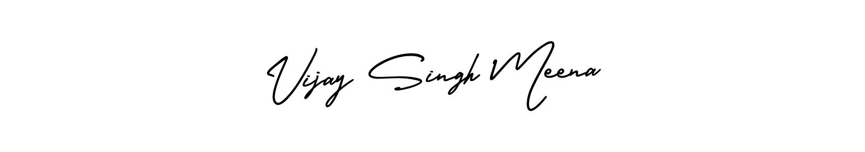 Also You can easily find your signature by using the search form. We will create Vijay Singh Meena name handwritten signature images for you free of cost using AmerikaSignatureDemo-Regular sign style. Vijay Singh Meena signature style 3 images and pictures png