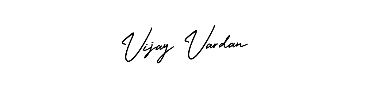 Make a beautiful signature design for name Vijay Vardan. With this signature (AmerikaSignatureDemo-Regular) style, you can create a handwritten signature for free. Vijay Vardan signature style 3 images and pictures png