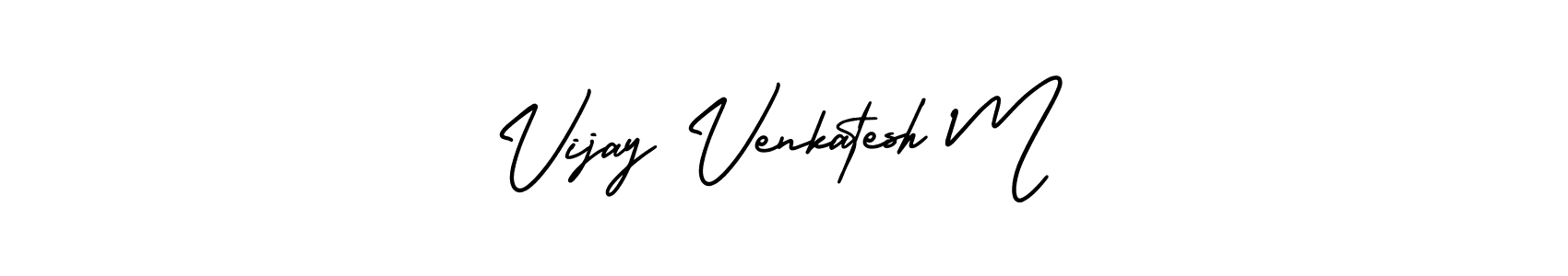 See photos of Vijay Venkatesh M official signature by Spectra . Check more albums & portfolios. Read reviews & check more about AmerikaSignatureDemo-Regular font. Vijay Venkatesh M signature style 3 images and pictures png