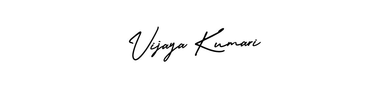 The best way (AmerikaSignatureDemo-Regular) to make a short signature is to pick only two or three words in your name. The name Vijaya Kumari include a total of six letters. For converting this name. Vijaya Kumari signature style 3 images and pictures png