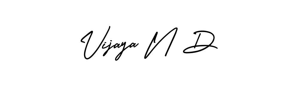 Once you've used our free online signature maker to create your best signature AmerikaSignatureDemo-Regular style, it's time to enjoy all of the benefits that Vijaya N D name signing documents. Vijaya N D signature style 3 images and pictures png