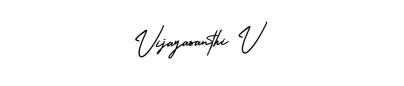 Similarly AmerikaSignatureDemo-Regular is the best handwritten signature design. Signature creator online .You can use it as an online autograph creator for name Vijayasanthi V. Vijayasanthi V signature style 3 images and pictures png