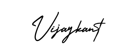 Transform the name Vijaykant into a signature masterpiece using AmerikaSignatureDemo-Regular font. Ideal for photographers, artists, and creators looking for watermarks. Vijaykant signature style 3 images and pictures png