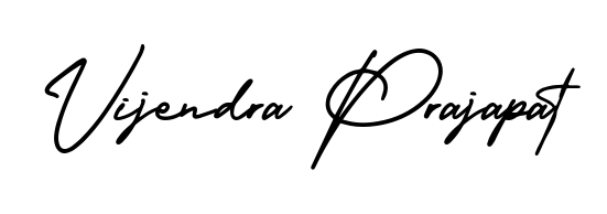 Design your own signature with our free online signature maker. With this signature software, you can create a handwritten (AmerikaSignatureDemo-Regular) signature for name Vijendra Prajapat. Vijendra Prajapat signature style 3 images and pictures png
