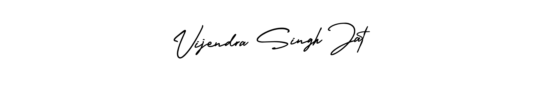Vijendra Singh Jat stylish signature style. Best Handwritten Sign (AmerikaSignatureDemo-Regular) for my name. Handwritten Signature Collection Ideas for my name Vijendra Singh Jat. Vijendra Singh Jat signature style 3 images and pictures png
