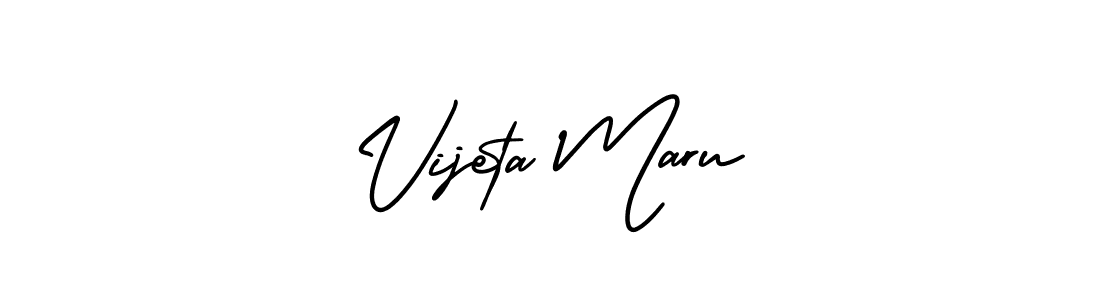 You can use this online signature creator to create a handwritten signature for the name Vijeta Maru. This is the best online autograph maker. Vijeta Maru signature style 3 images and pictures png