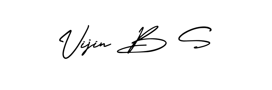 Make a short Vijin B S signature style. Manage your documents anywhere anytime using AmerikaSignatureDemo-Regular. Create and add eSignatures, submit forms, share and send files easily. Vijin B S signature style 3 images and pictures png