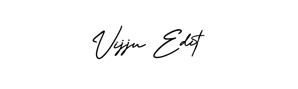 if you are searching for the best signature style for your name Vijju Edit. so please give up your signature search. here we have designed multiple signature styles  using AmerikaSignatureDemo-Regular. Vijju Edit signature style 3 images and pictures png