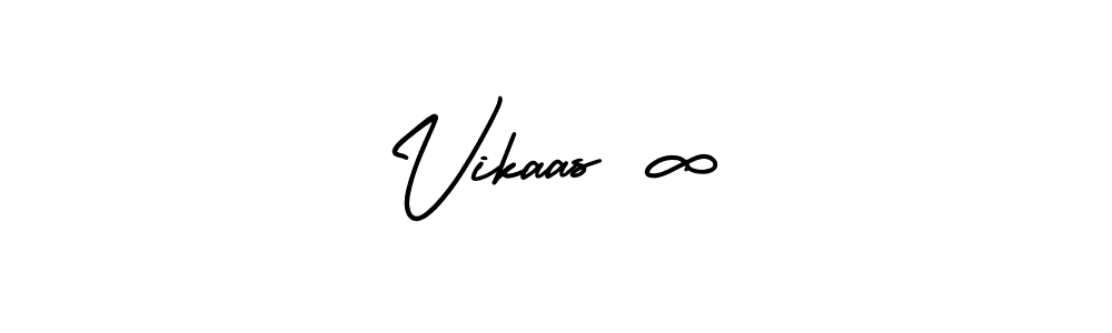 Design your own signature with our free online signature maker. With this signature software, you can create a handwritten (AmerikaSignatureDemo-Regular) signature for name Vikaas ∞. Vikaas ∞ signature style 3 images and pictures png