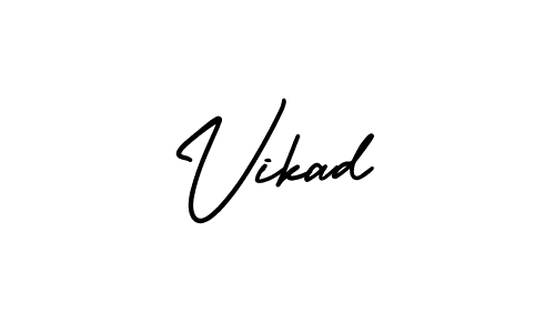 if you are searching for the best signature style for your name Vikad. so please give up your signature search. here we have designed multiple signature styles  using AmerikaSignatureDemo-Regular. Vikad signature style 3 images and pictures png