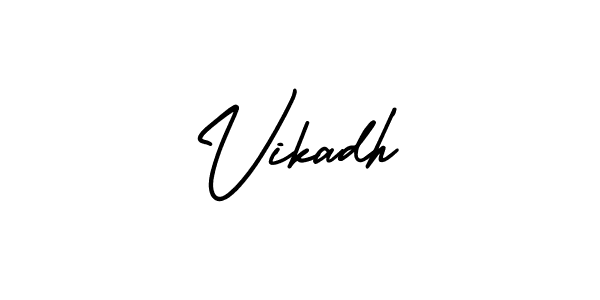 Here are the top 10 professional signature styles for the name Vikadh. These are the best autograph styles you can use for your name. Vikadh signature style 3 images and pictures png